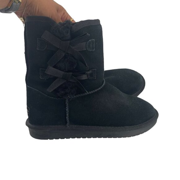 Koolaburra By UGG Victoria Short Bootie In Black - Picture 3 of 6